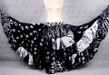 Jaipur Fusion skirt black white