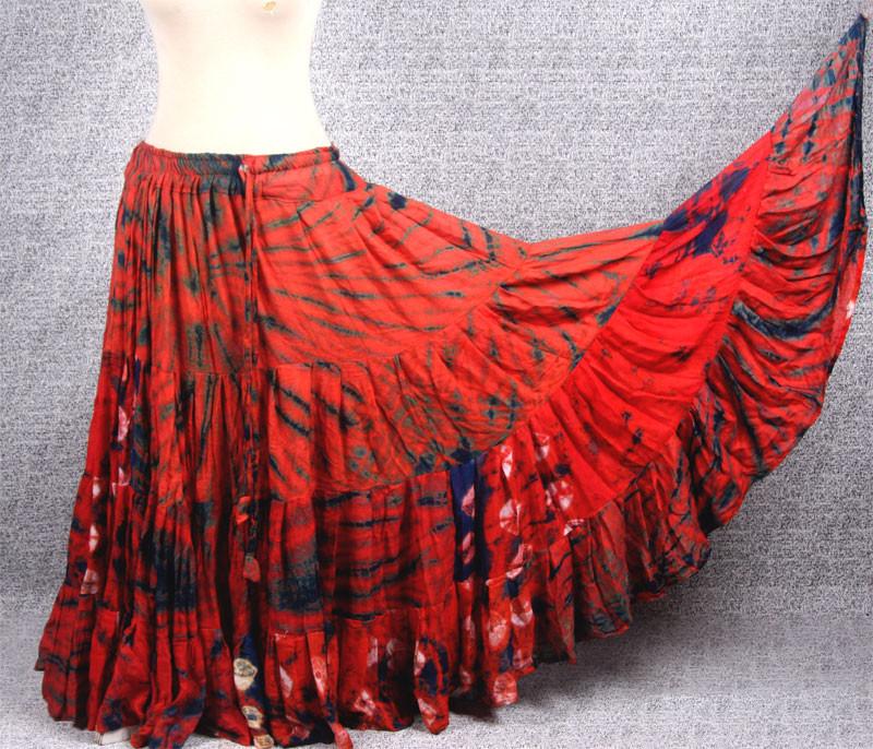 Jaipur Fusion skirt orange