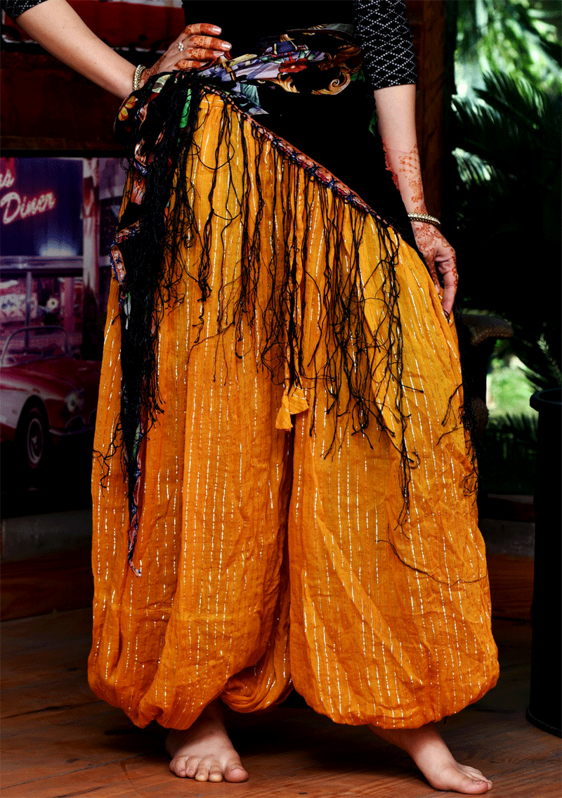 bloomer lurex gold