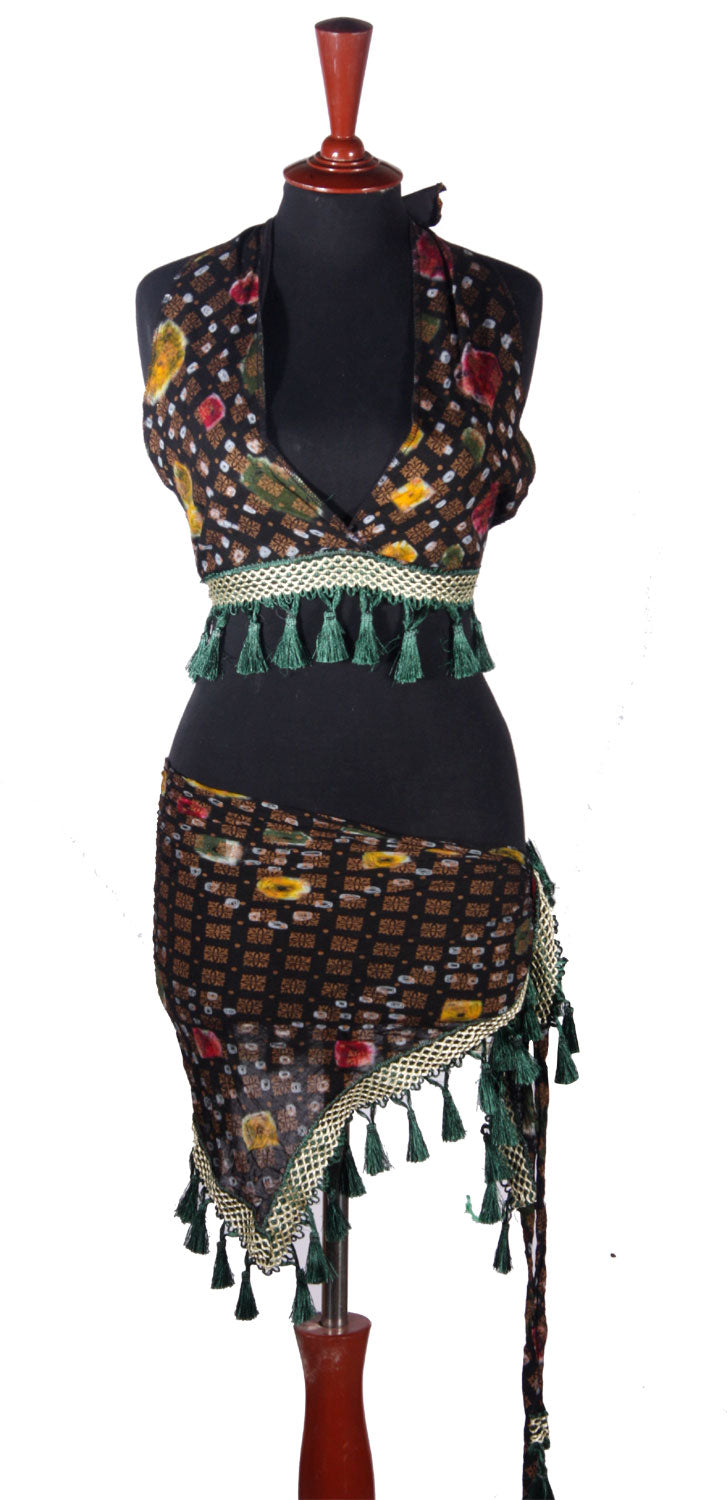 Block print Jaipur Choli/halter top