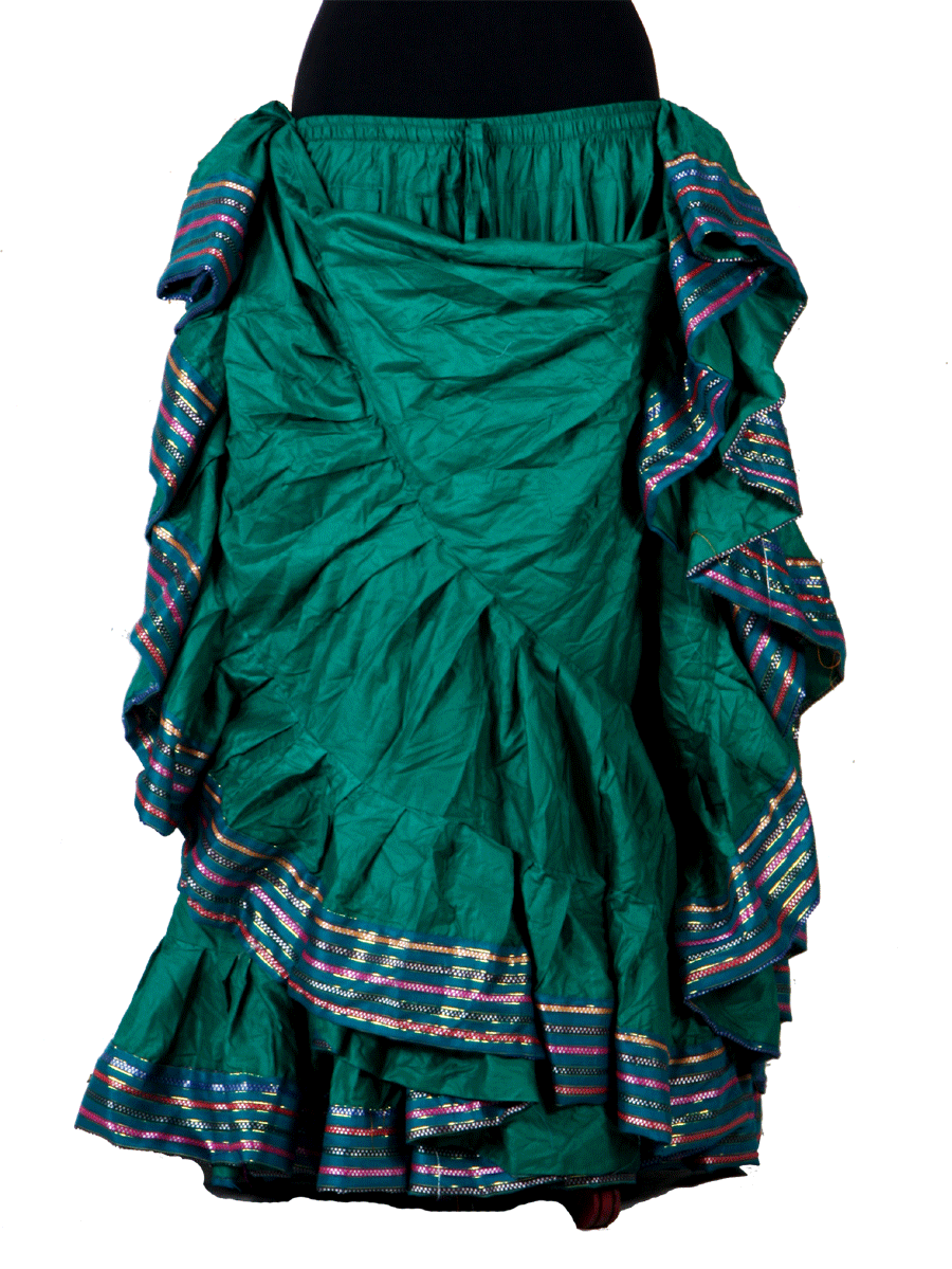 Padma Ashwarya skirt green