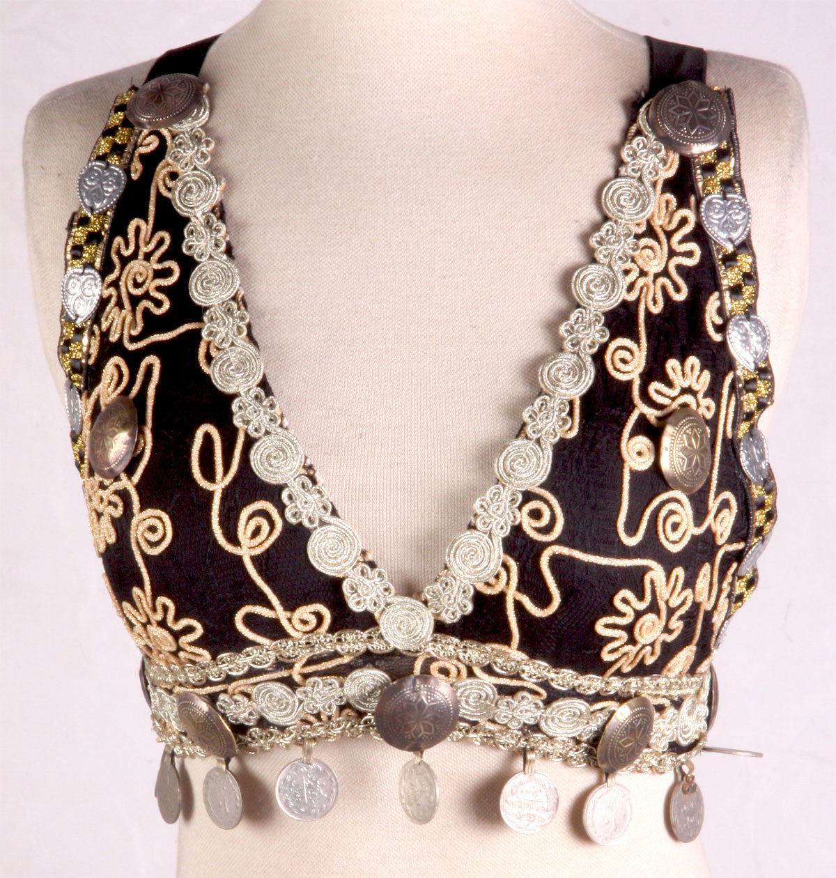 Tribal Coin Halter Top WS