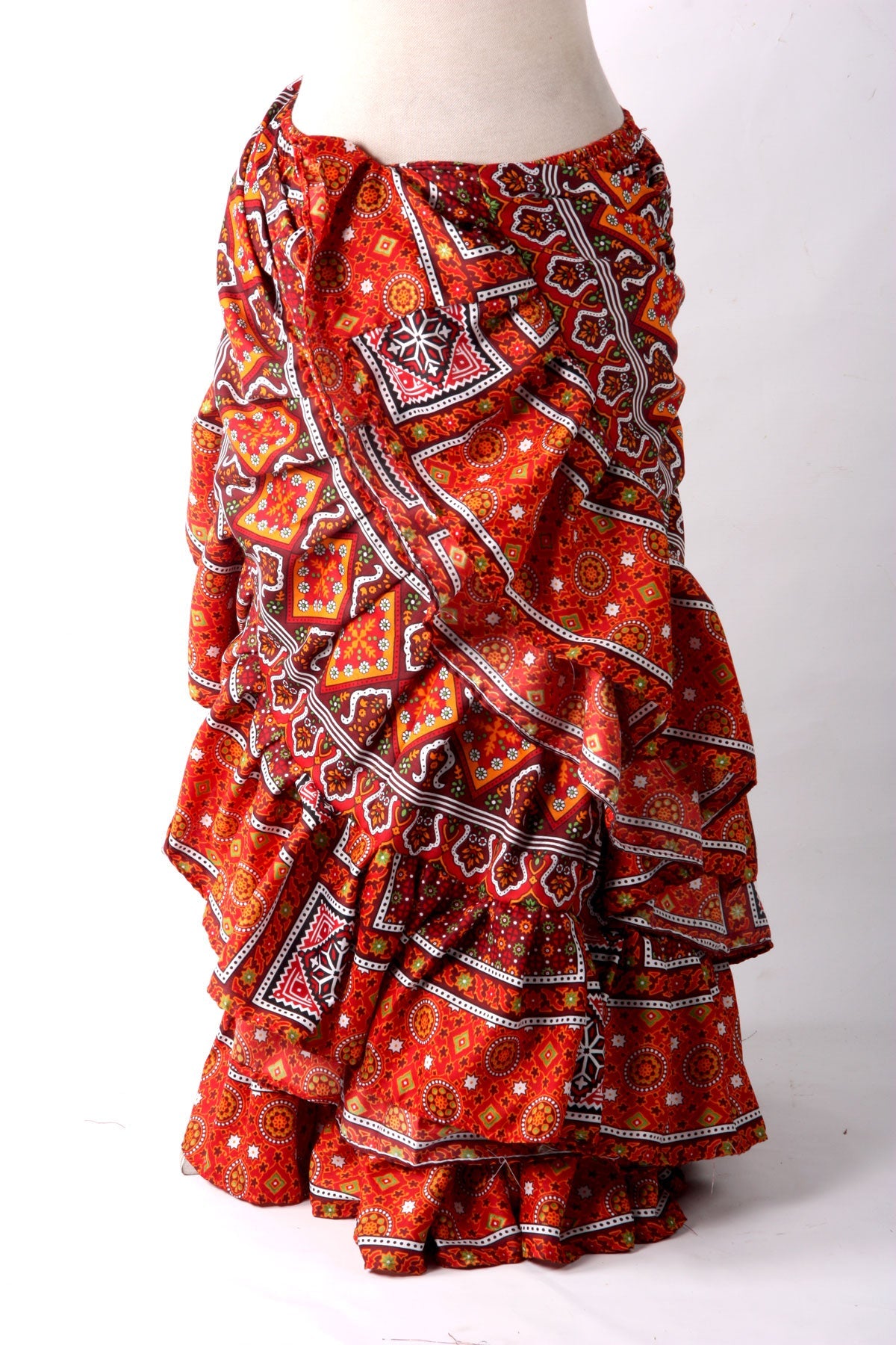 HYDERABADI DESIGN Orange color
