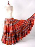HYDERABADI DESIGN Orange color