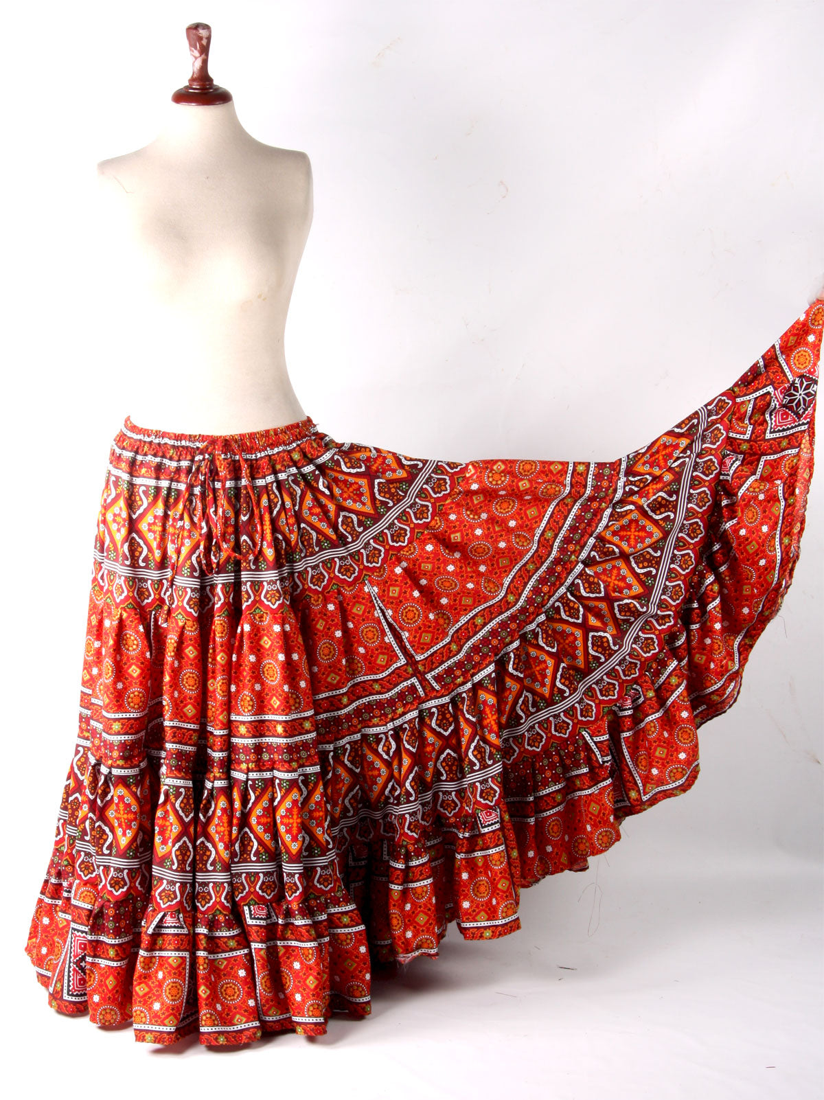 HYDERABADI DESIGN Orange color