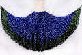 Jaipur white dot skirt black/blue WLS
