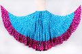 Jaipur white dot skirt turqouise/pink WLS