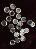 Silver Small Mirrors 140 Pcs WS
