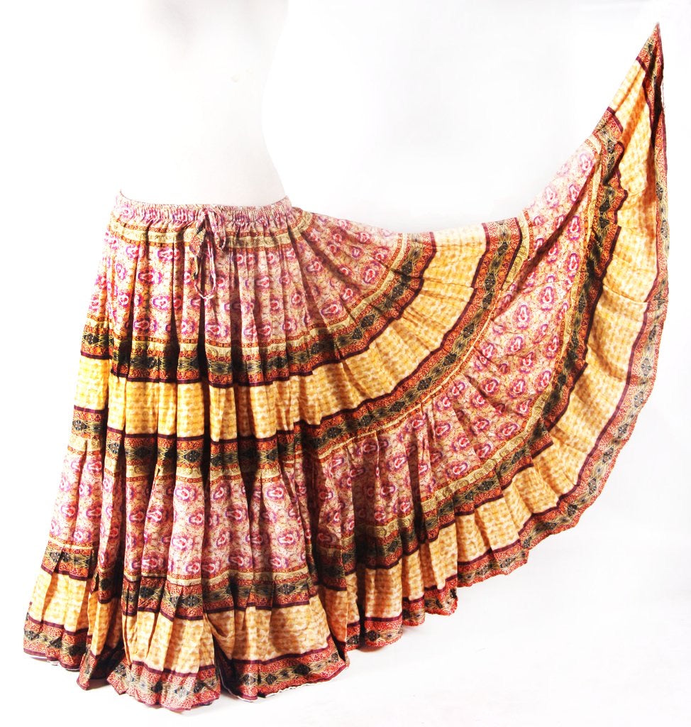 Digital Printed Skirt Honey