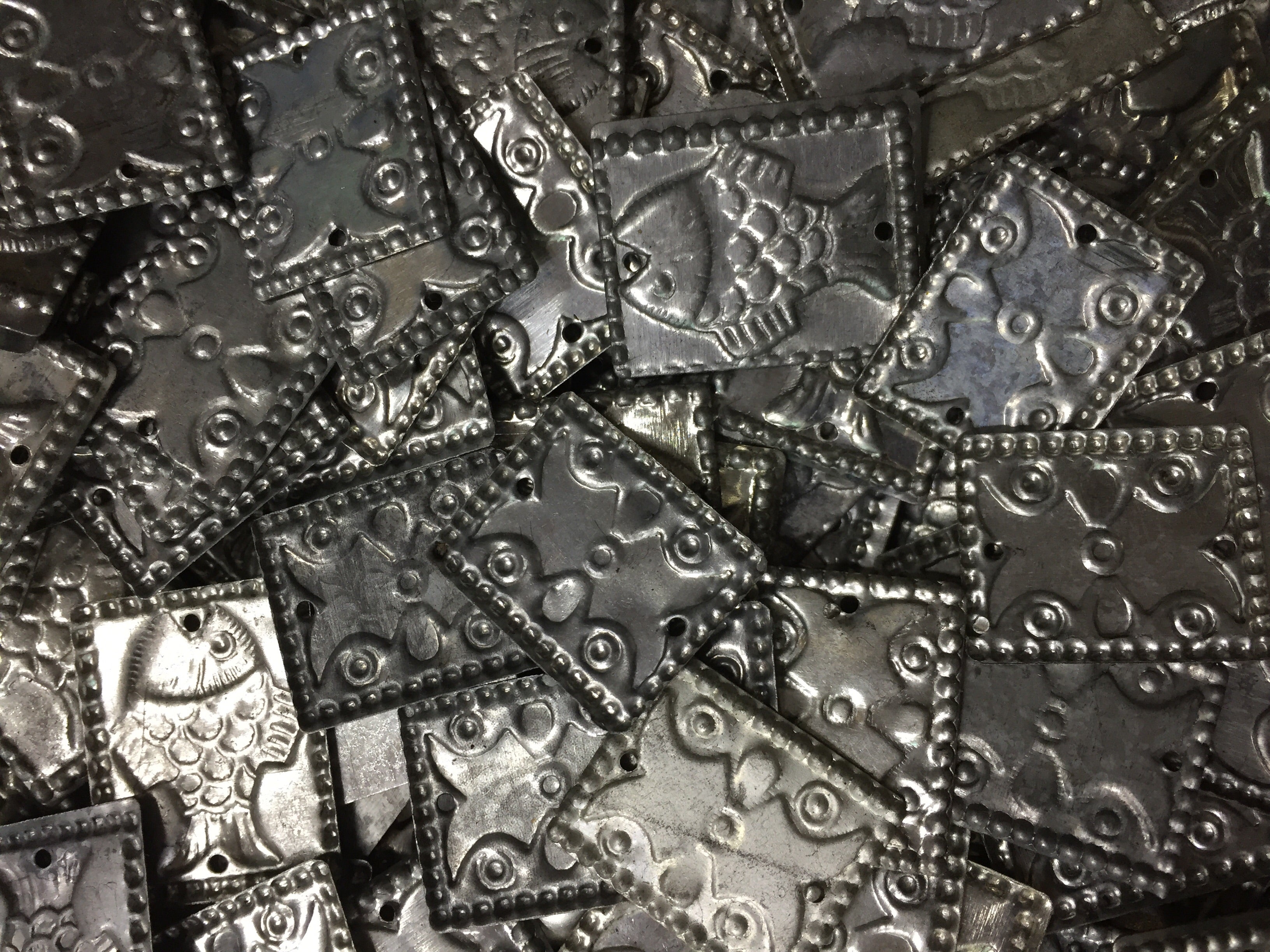 Rectangular Amulets 100 pcs WS