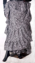 Digital Printed Skirt black/white WLS