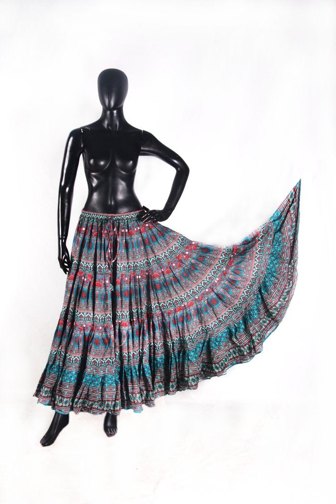 Digital Printed Skirt whimsical WLS