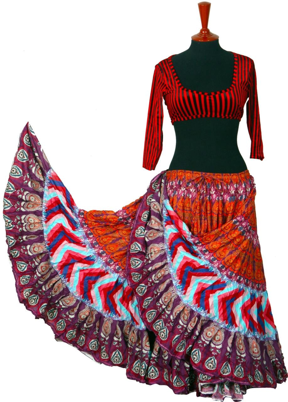 Digital print skirt