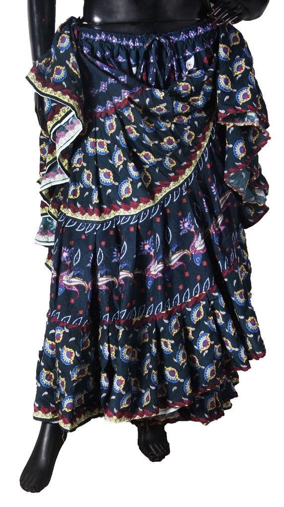 Digital Printed Skirt dark night WLS