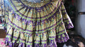 Block print beauty skirt Purple WLS