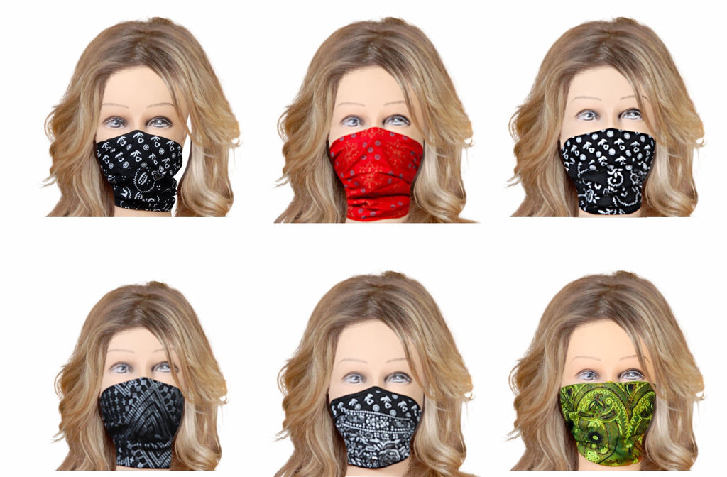 Face cloth masks pack of 12