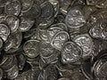 Heart Amulets Silver 100 pcs WS