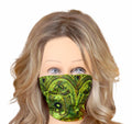 Face cloth tie and dye