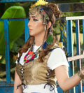 Banarsi Choli Vest ivory/gold