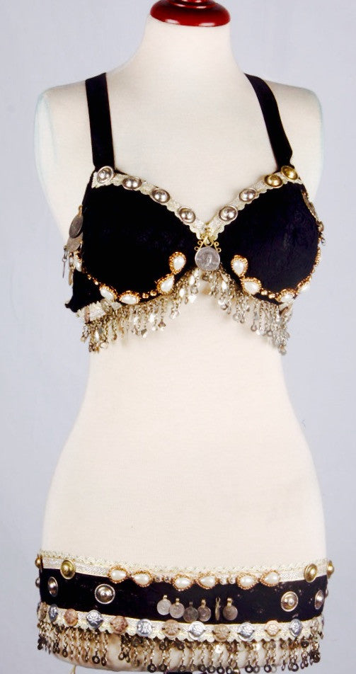 Jodha Bra Belt Black