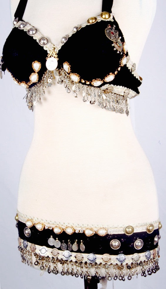 Jodha Bra Belt Black