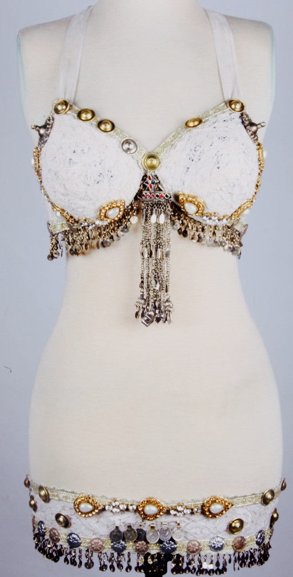 Jodha Bra Belt White