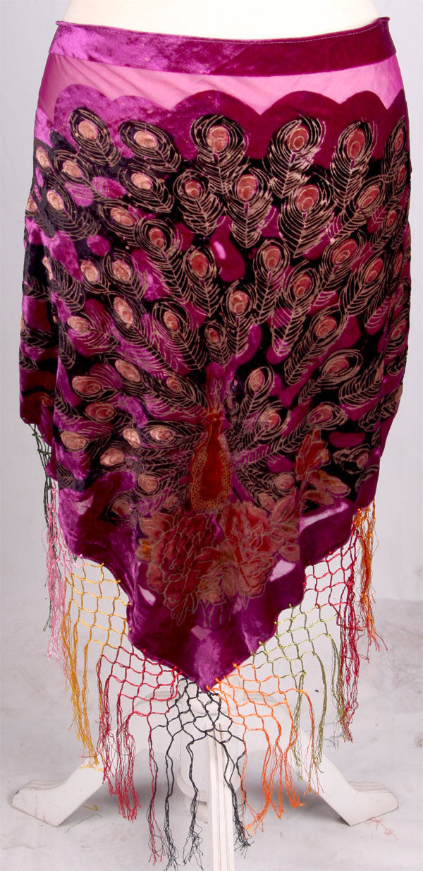 Peacock Hipscarf WS