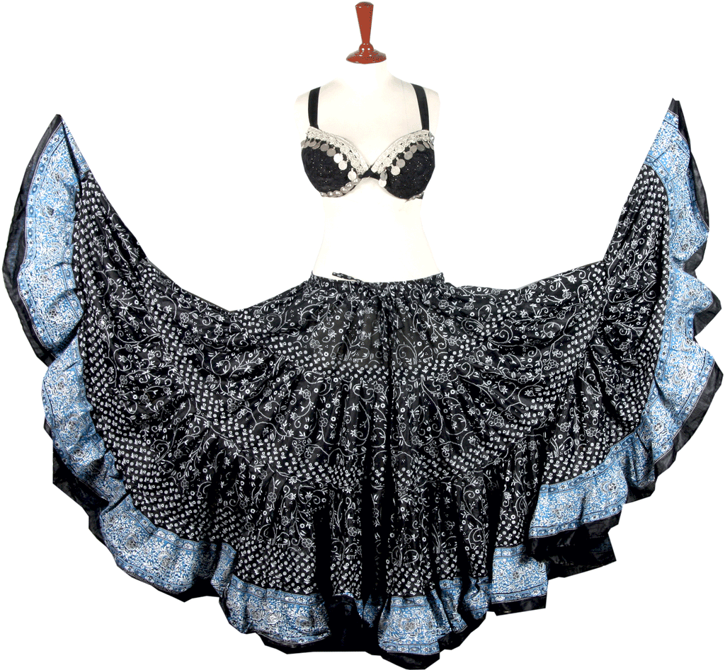 Jodha Maharani Skirt black