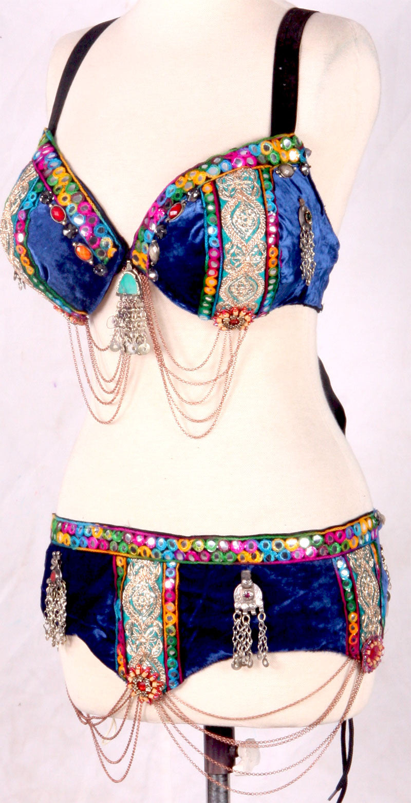 Marrakesh Bra Belt Blue