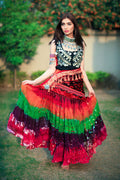 Senoritas skirt multi pink WLS