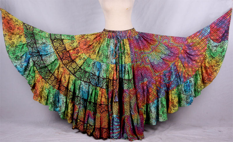 Multi Blockprint skirt 2