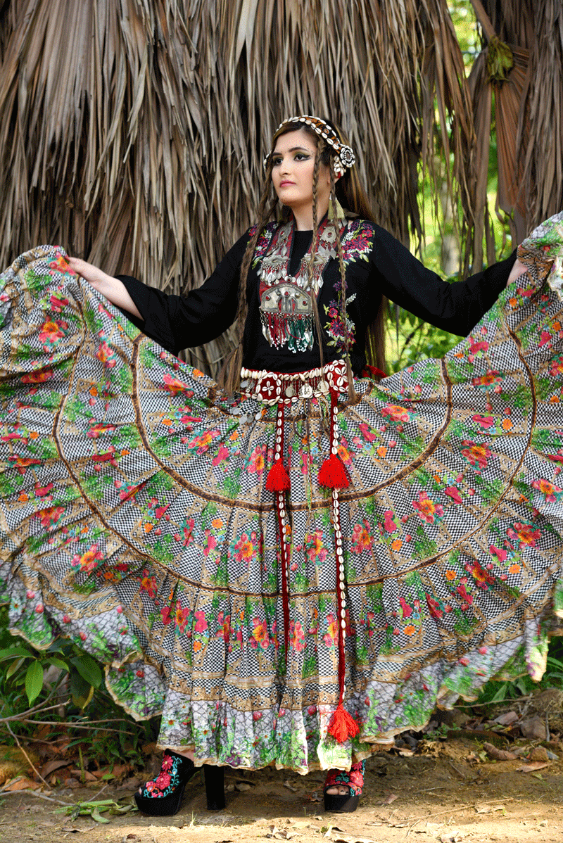 Digital print Skirt nature WLS