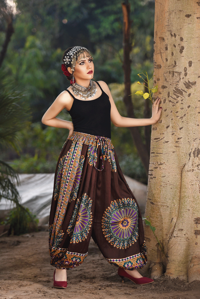 Bloomer medaillon brown