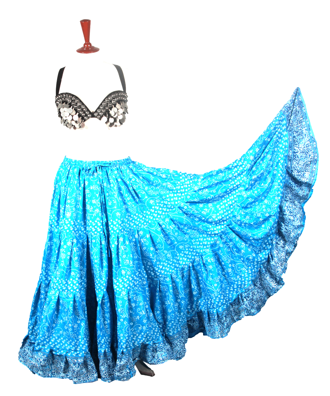 Jodha Maharani Skirt turqouise