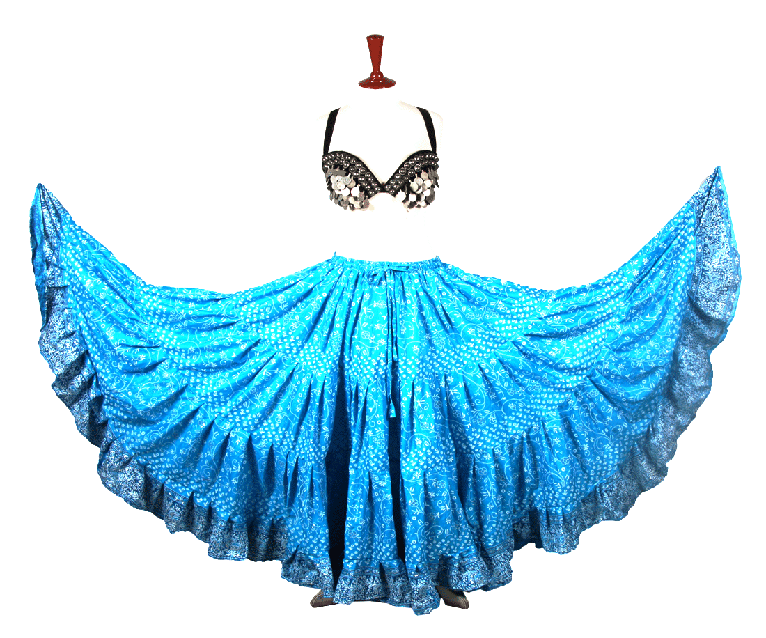 Jodha Maharani Skirt turqouise WLS