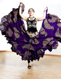 Digital print Skirt Purple WLS