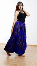 Bloomer medallion dark blue