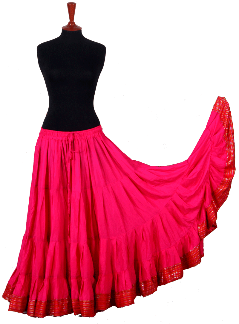 Padma Ashwarya skirt pink