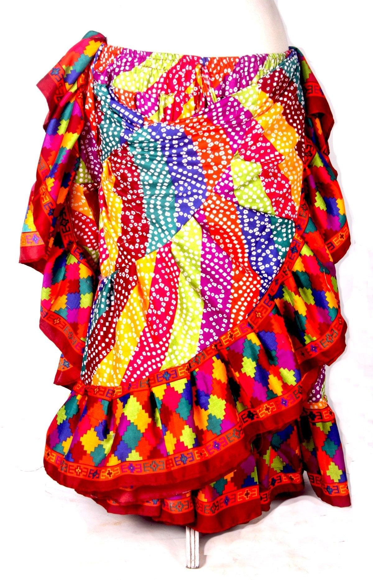 Chunri skirt multi design