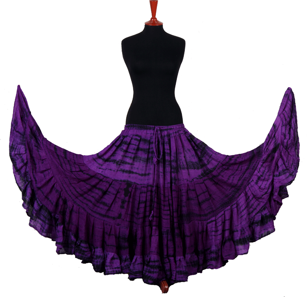 tiger stripe skirt purple/black 2020