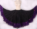 Mirror Skirt 25 Yards  Black Purple WLS