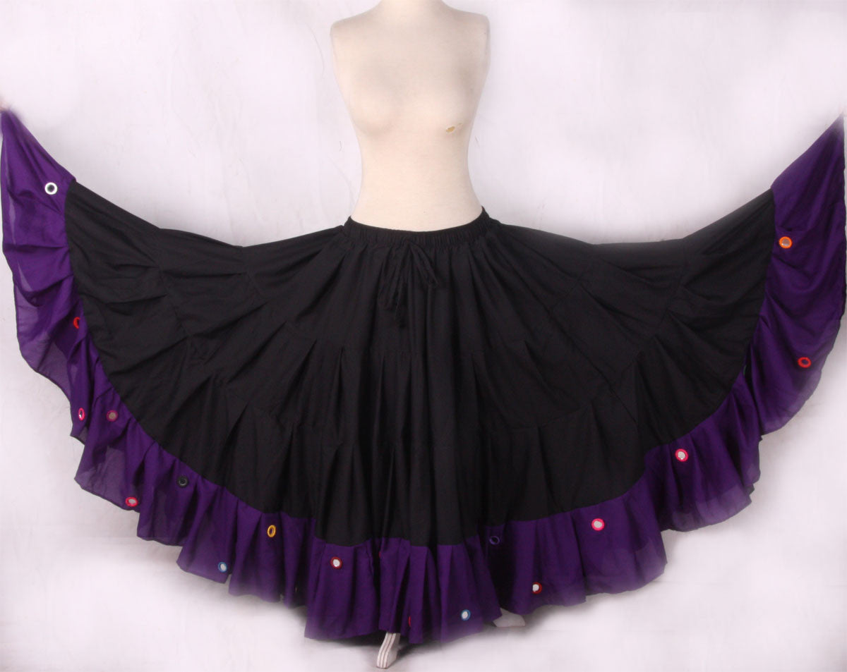 Mirror Skirt 25 Yards  Black Purple WLS