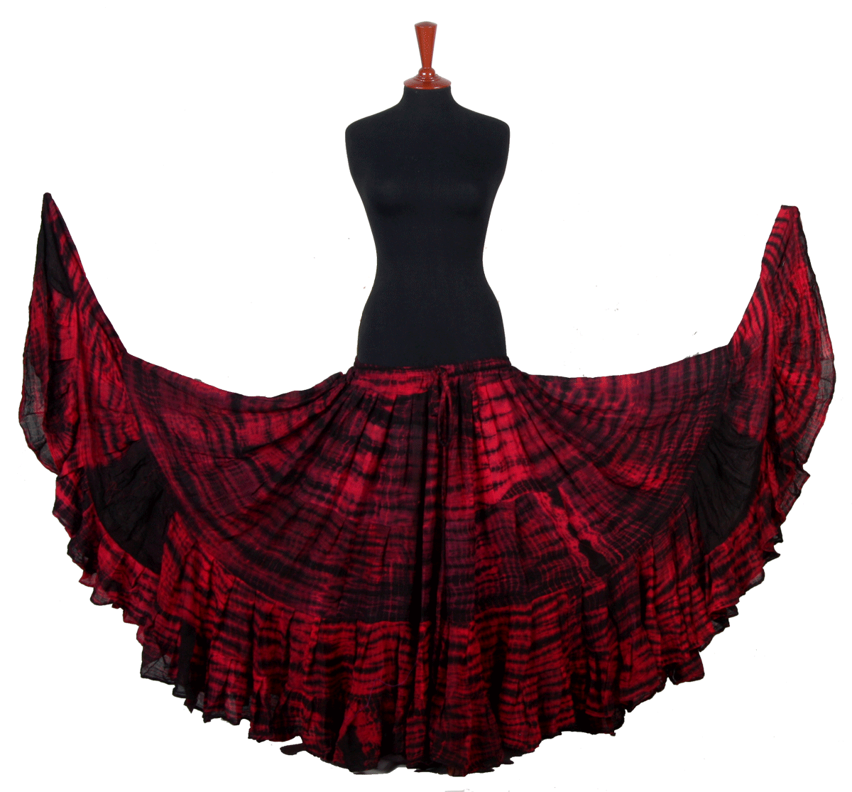 Tiger stripe skirt burgundy/black 2020 WLS
