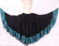 Mirror Skirt 25 Yards  Black SeaGreen