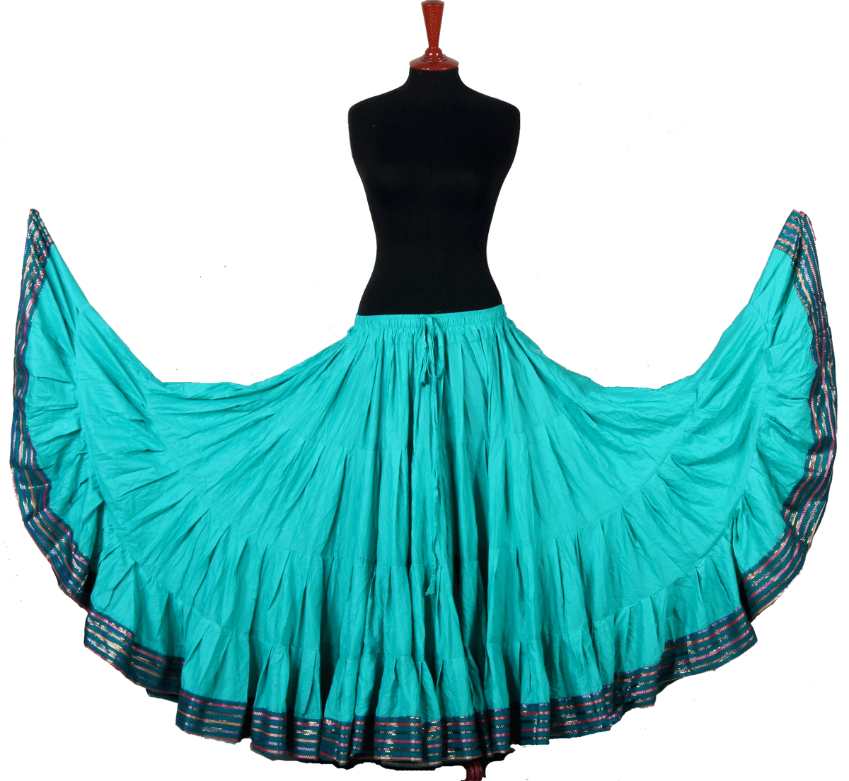 Padma Ashwarya skirt light seagreen