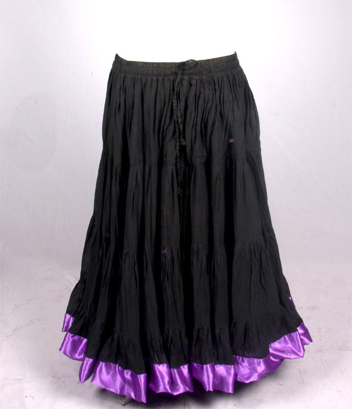 Silk Trim Skirt