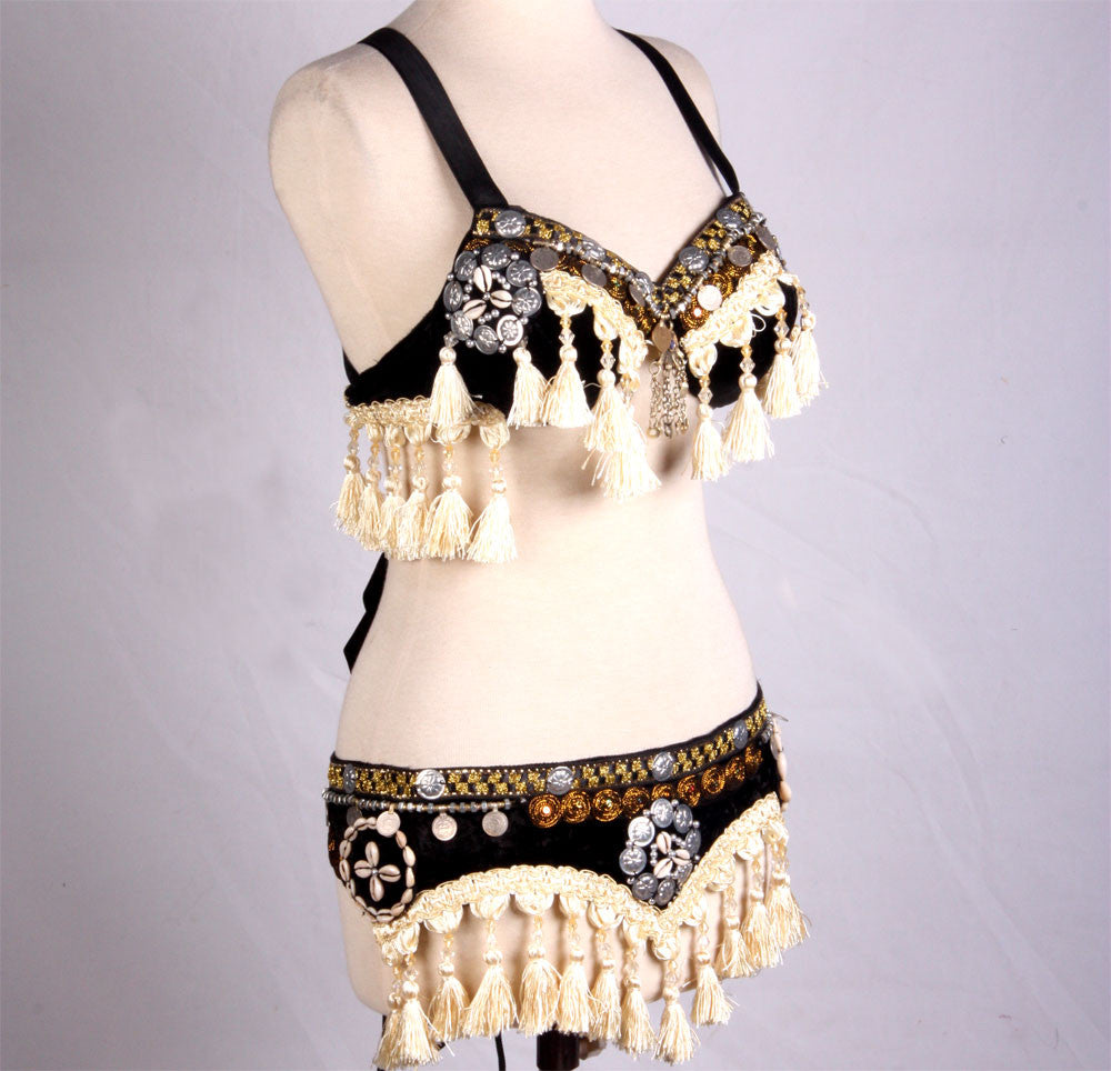 Tassel Bra Belt Set