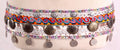 Tribal Kuchi brass button belt WS