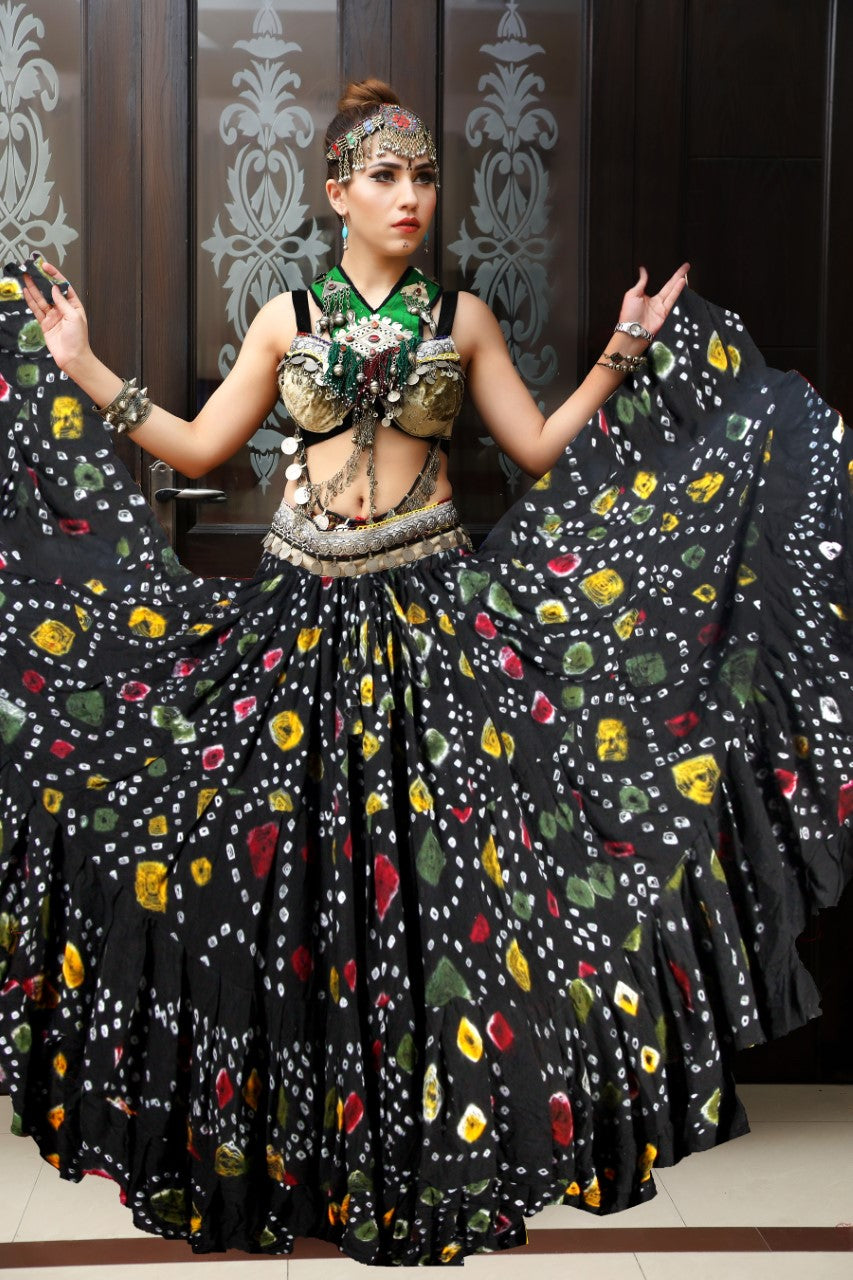 Jaipur multi dot skirt WLS
