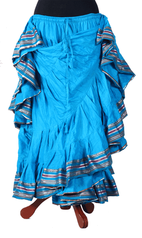 Padma Ashwarya skirt Turquoise WS